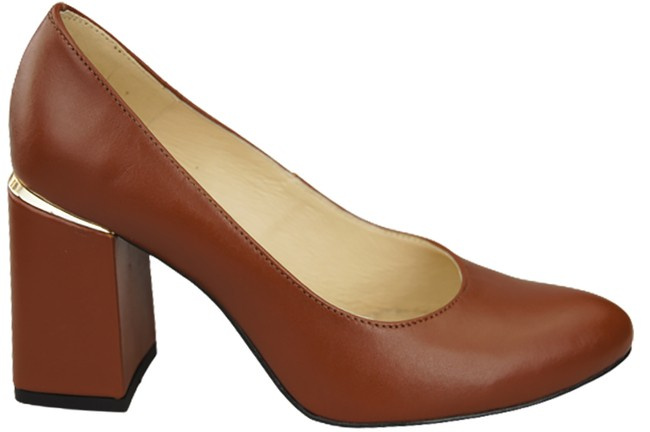 Women's shoes Pumps Natural leather 179 ElitaBut