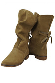 Shoes Women's boots Winter natural leather velor 999 Z ElitaBut