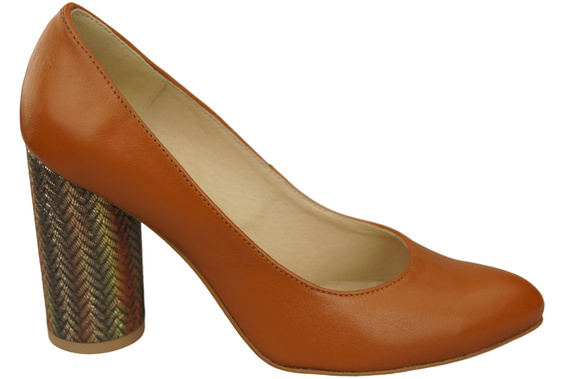 Women's shoes Pumps Natural leather 194 ElitaBut