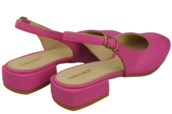 Women's Shoes Sandals Flat Heel Natural Leather 206 ElitaBut