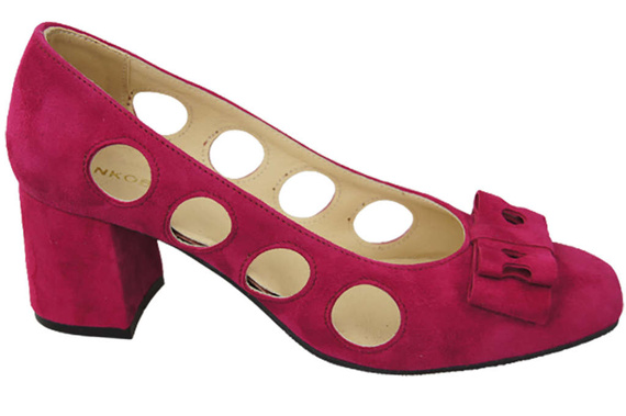 Women's shoes Pumps Natural leather suede 182 ElitaBut