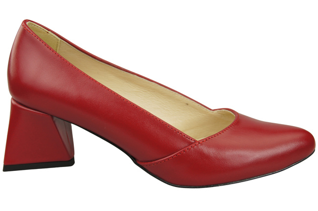 Women’s  Pumps Genuine Leather Pointed Toe Heel ElitaBut 221