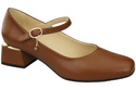 Women's shoes Pumps with a strap, natural leather 202 ElitaBut