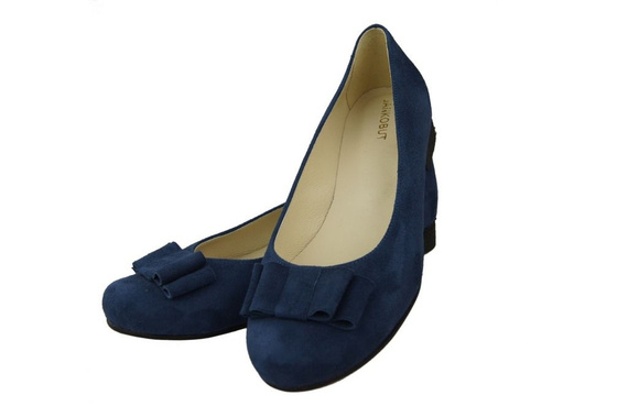 Women's Shoes Ballerinas natural leather Suede 126 ElitaBut