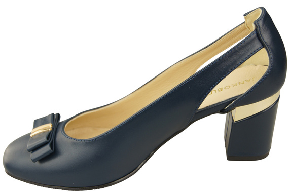 Shoes Women's pumps in Natural Leather with Decorative Heel 199 ElitaBut