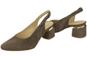 Women's Sandals in Natural Suede Leather - Elegance and Comfort 196 Z ElitaBut