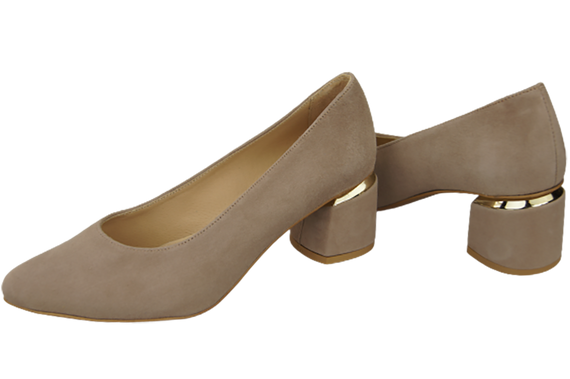 Women's footwear Women's pumps Suede leather 143 ElitaBut