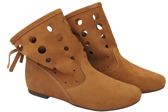 Shoes Boots Women's natural leather velor 160 ElitaBut