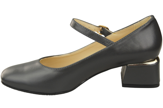 Women's shoes Pumps with a strap, natural leather 202 ElitaBut
