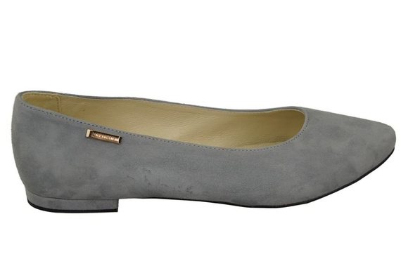 Women's shoes Ballerinas natural leather Suede 131 ElitaBut