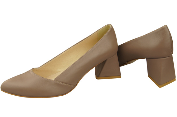 Women’s Pumps Genuine Leather Pointed Toe Heel ElitaBut 221