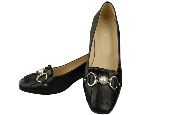 Women's shoes Pumps Natural leather 195 ElitaBut