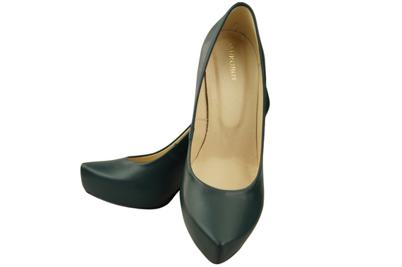 Women's shoes Pumps High heels natural leather 205 ElitaBut