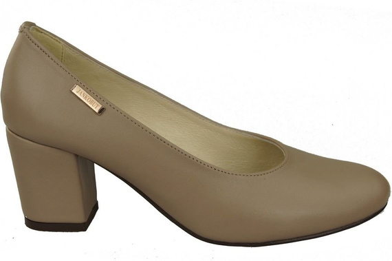 Women's Shoes Pumps Natural Grain Leather 125 ElitaBut