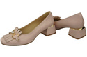 Women's shoes Pumps Natural leather 195 ElitaBut