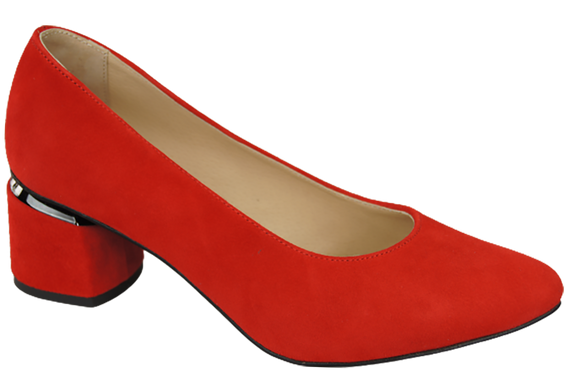 Women's footwear Women's pumps Suede leather 143 ElitaBut