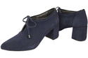 Women's shoes Low shoes Natural leather velor 183 ElitaBut