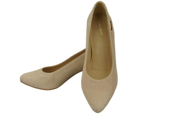 Women's Shoes Pumps Natural Leather Suede 106 ElitaBut