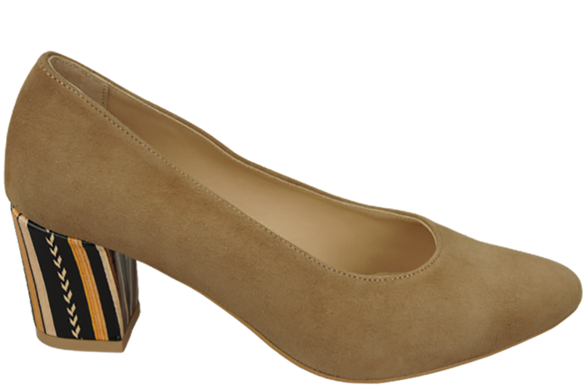 Women's footwear Women's pumps Suede leather 158 Z ElitaBut