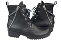 Footwear Boots Women's boots with the inscription NICE Natural Leather 173 Z ElitaBut