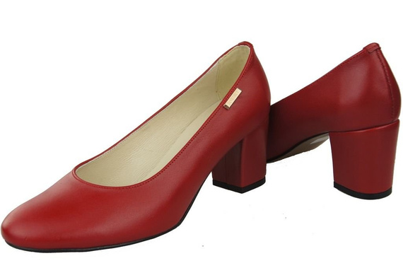 Women's Shoes Pumps Natural Grain Leather 125 ElitaBut