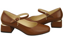 Women's shoes Pumps with a strap, natural leather 202 ElitaBut