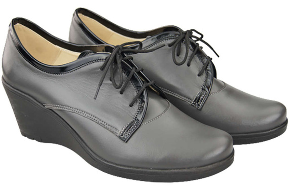 Shoes Women's Brogues On Wedge Natural leather 181 ElitaBut