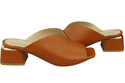 Women's Shoes High-Heeled Flip-Flops Natural Leather 210 ElitaBut