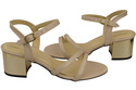 Women's Shoes Sandals Natural Leather 197 ElitaBut