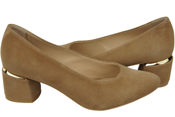 Women's footwear Women's pumps Suede leather 143 ElitaBut