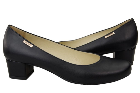 Women's shoes Natural leather 116 Black ElitaBut