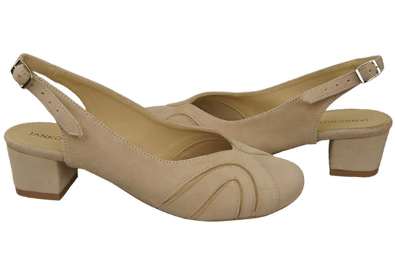 Footwear Women Sandals natural leather 842 Z ElitaBut