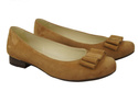 Women's Shoes Ballerinas natural leather Suede 126 ElitaBut