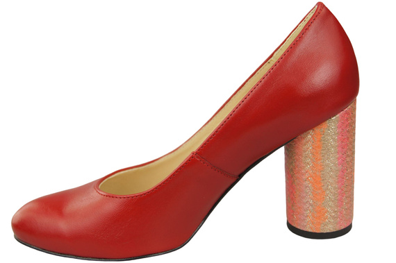 Women's shoes Pumps Natural leather 194 ElitaBut