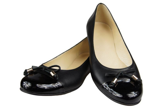 Shoes Ballerinas Women's natural leather 895 ElitaBut