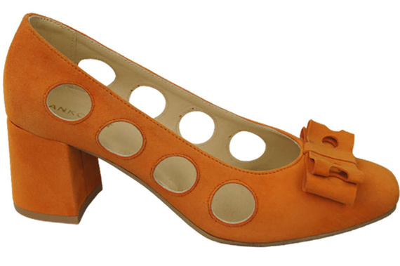 Women's shoes Pumps Natural leather suede 182 ElitaBut