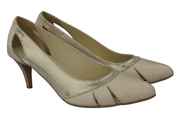 Women's Shoes Pumps Natural leather 995 ElitaBut