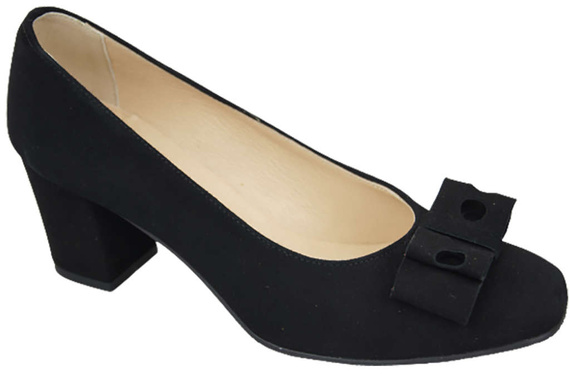 Women's shoes Pumps Natural leather suede 163 ElitaBut