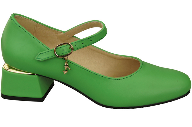 Women's shoes Pumps with a strap, natural leather 202 ElitaBut