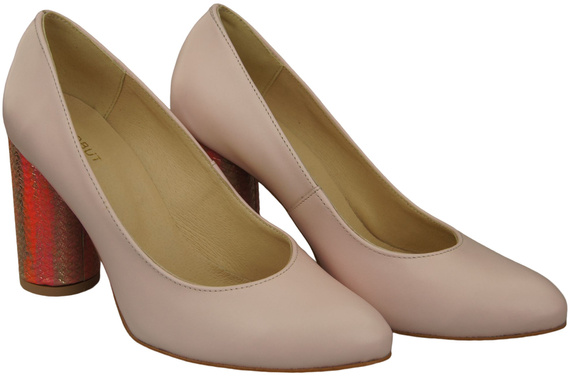 Women's shoes Pumps Natural leather 194 ElitaBut