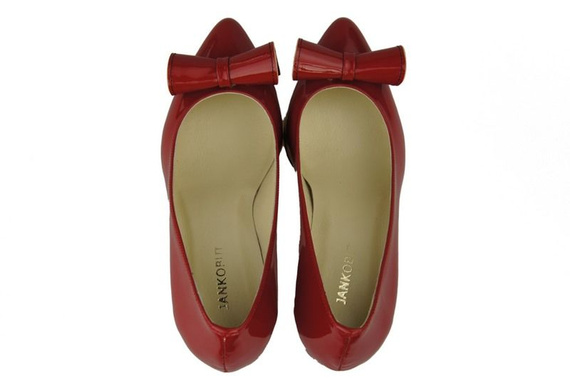 Women's shoes Pumps natural leather Lacquer 975 ElitaBut