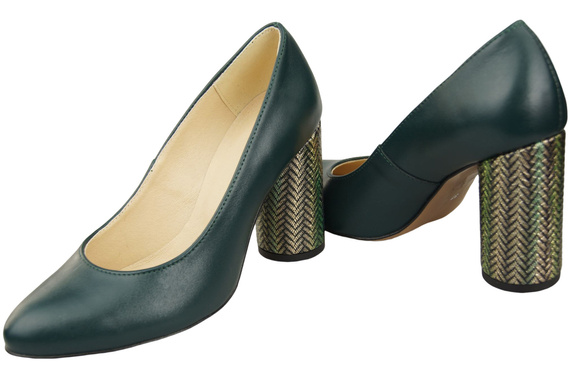 Women's shoes Pumps Natural leather 194 ElitaBut