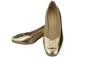 Women's shoes Pumps Natural leather 187 ElitaBut