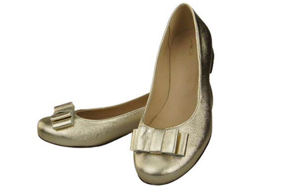 Women's Ballerinas Shoes Natural Leather 702 ElitaBut