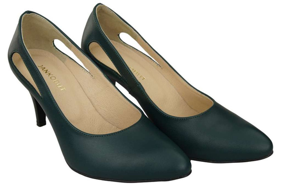 Women's shoes Pumps Natural leather 166 ElitaBut
