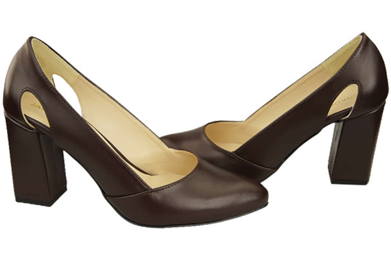 Women's shoes Pumps Natural leather 184 ElitaBut