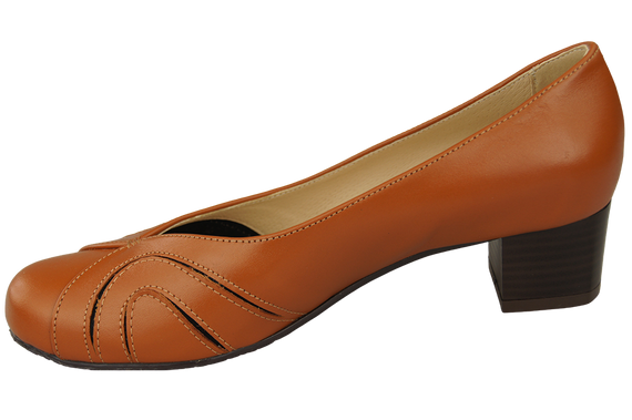 Women's shoes Pumps natural leather 786 ElitaBut