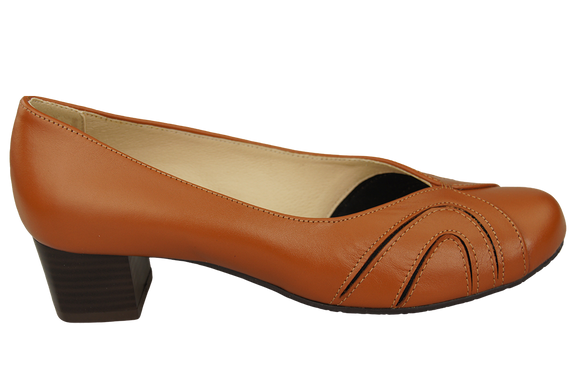 Women's shoes Pumps natural leather 786 ElitaBut