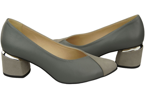 Women's shoes Pumps Natural leather 191 ElitaBut