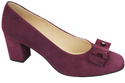 Women's shoes Pumps Natural leather suede 163 ElitaBut